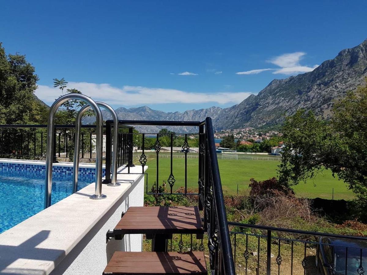 Sunshine Apartment With Private Pool And Parking Kotor Exterior foto